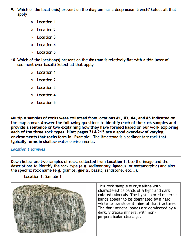 Plate tectonics worksheet 7th grade image