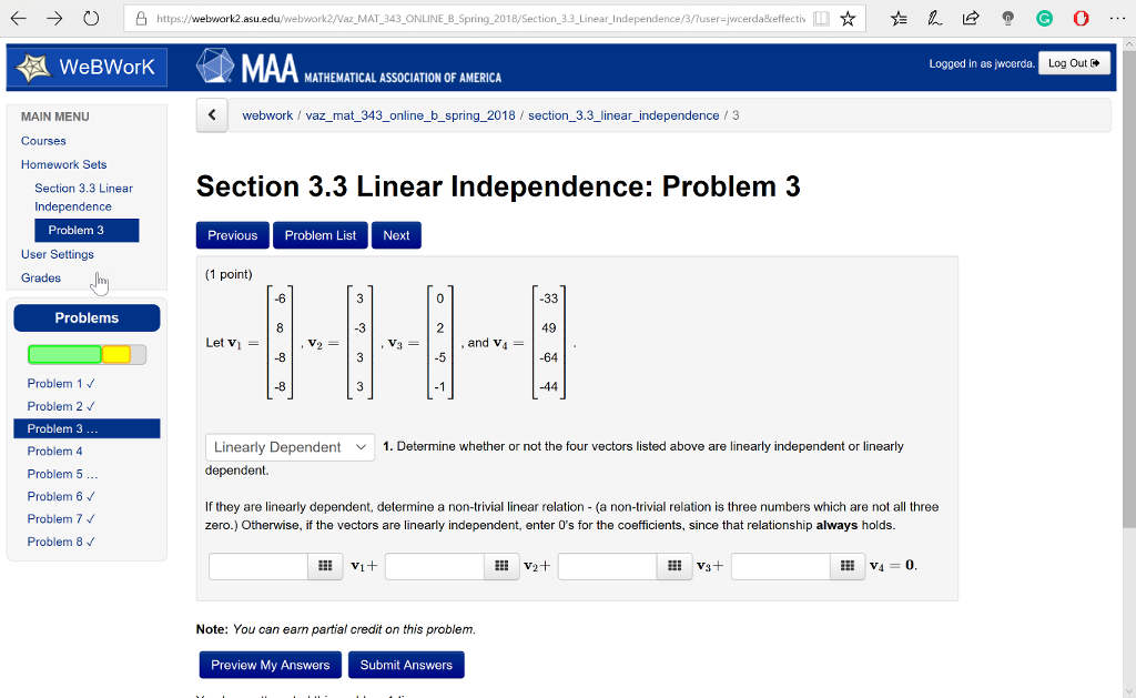 Solved 凸https Webwork2 As Z Mat 343 Online B Spr