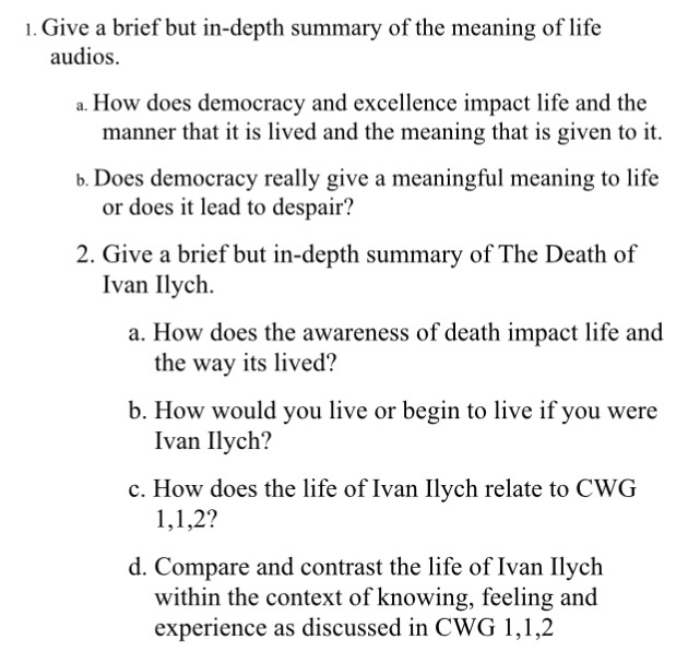 the death of ivan ilych summary