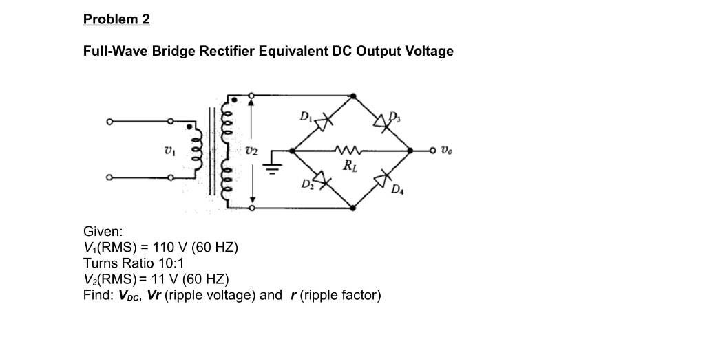 dc bridge rectifier