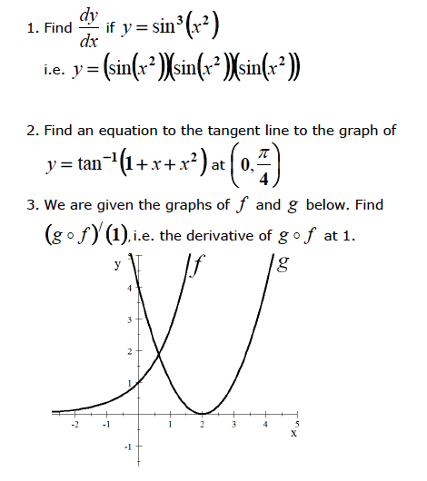 Find Dy Dx If Y Sin 3 X 2 I E Y Chegg Com