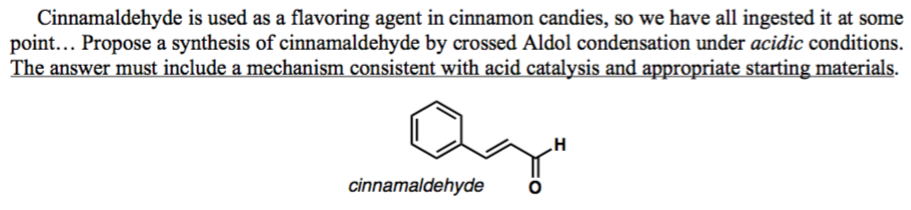 Cinnamaldehyde is used as a flavoring agent in cin