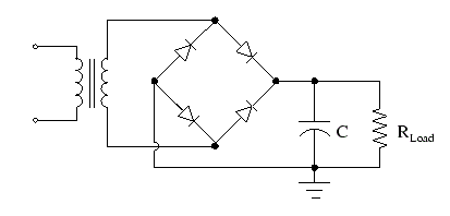 Solved: Using A Typical Full Wave Bridge Rectifier Circuit ...