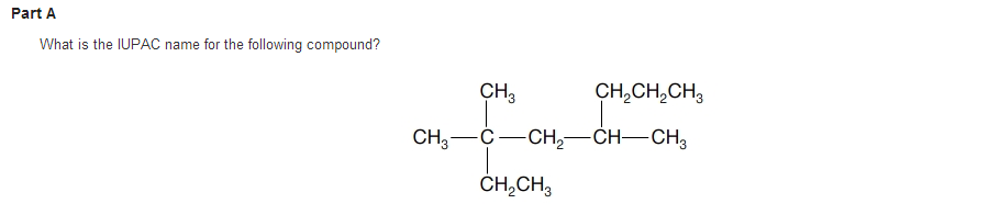 What is the IUPAC name for the following compound?