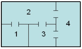 Solved A Rat Is Put Into The Maze Shown Below In Each Ti