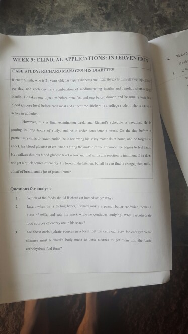 Diabetes patient case study examples picture