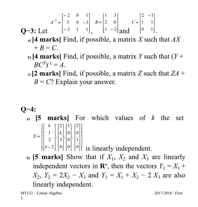 Solved 2 01 C 1 Q 3 Let 2 And O 3 4 Marks Find Chegg Com