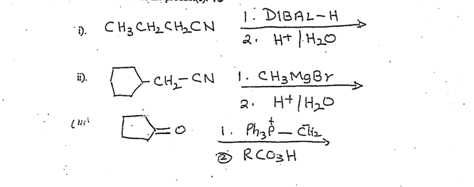 Solved Dibal H Ch3 Ch Ch Cn 3 Chegg Com