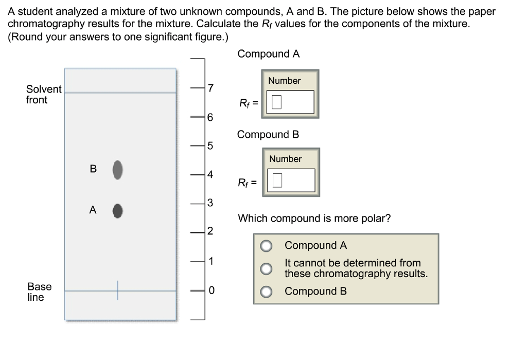 Solved At What Time Should The Solvent Front On Chromatog