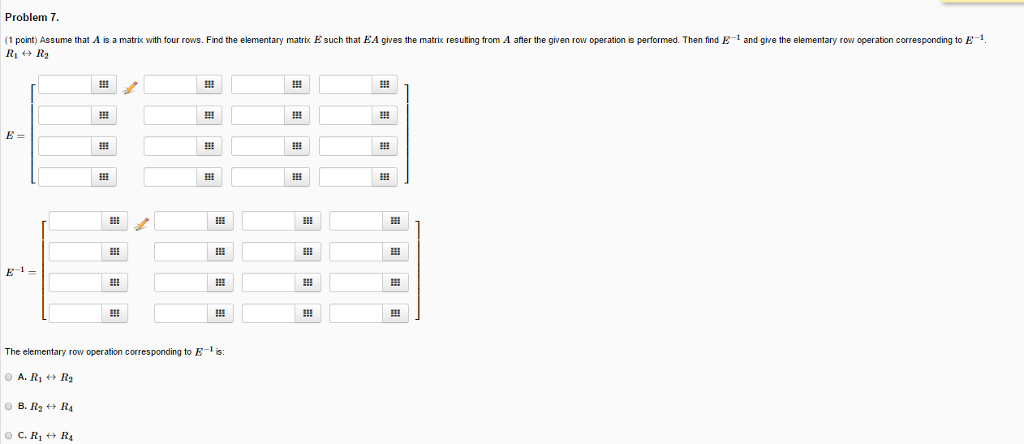 Solved Assume That A Is A Matrix With Four Rows Find The Chegg Com