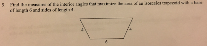 Solved Find The Measures Of The Interior Angles That Maxi