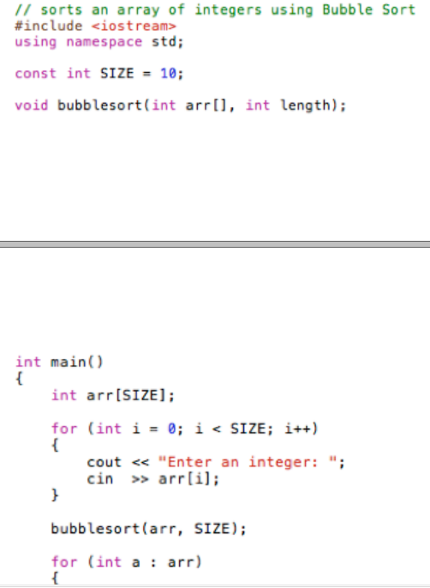 Bubble sort in C  Programming Simplified