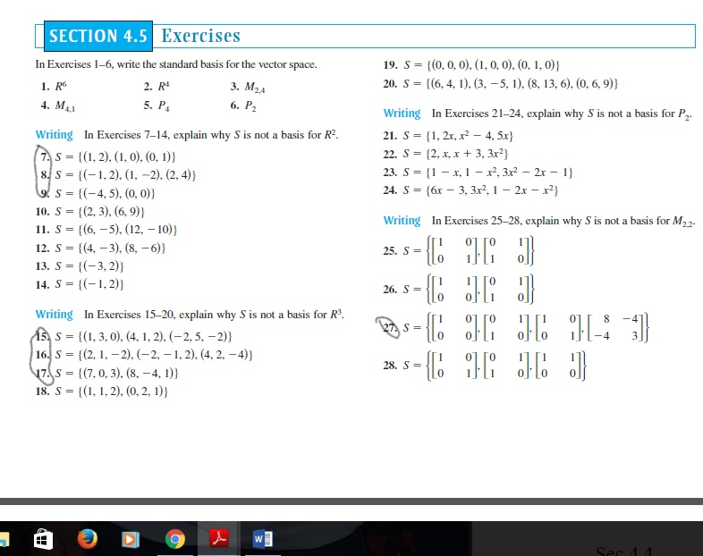 Solved Section 4 5 Exercises In Exercises 1 6 Write The Chegg Com