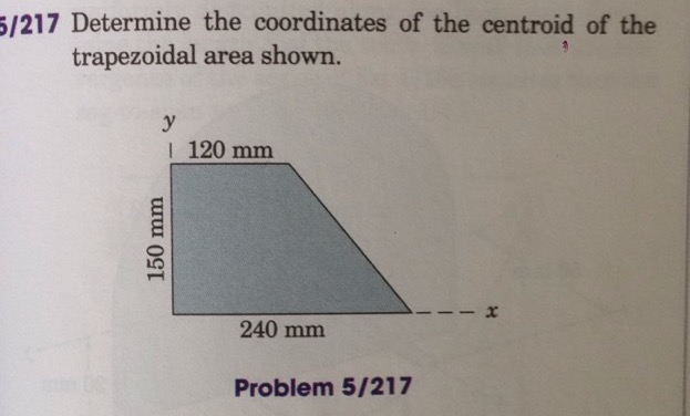 Solved: 5/21 7 Determine The Coordinates Of The Centroid O... | Chegg.com