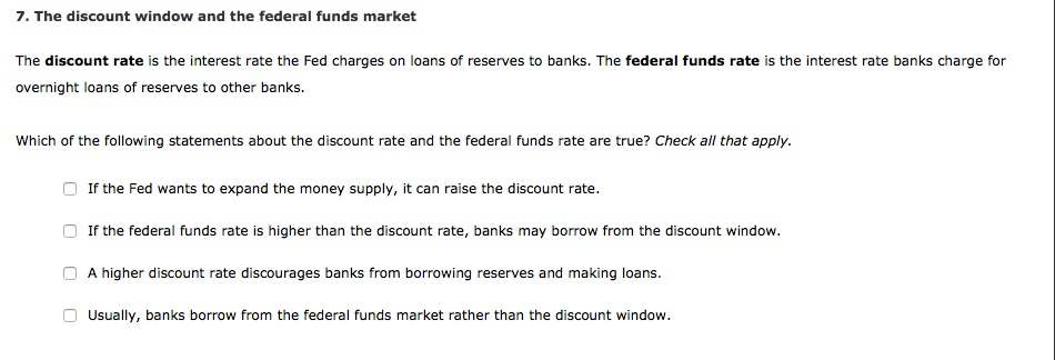 Overnight Loans To Other Banks