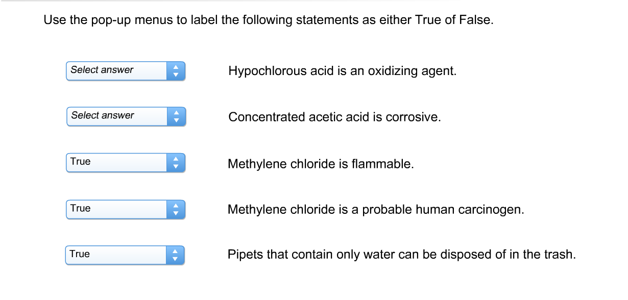 Solved Use The Pop Up Menus To Label The Following Chegg Com