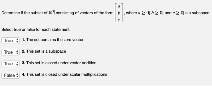 Solved Determine If The Subset Of R 3 Consisting Of Vecto Chegg Com