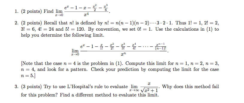 Solved 1 S 2 2 Points Recall That N Is Defined By N Chegg Com