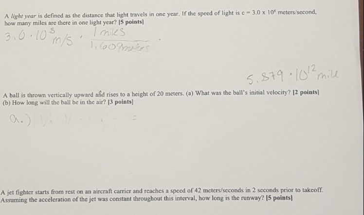 Solved A light is defined as the that light | Chegg.com