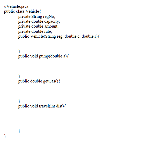 Solved 1 A Class In Java Is Like A B C D A Variable Chegg Com