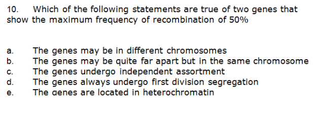 Solved: Which Of The Following Statements Are True Of Two ... Solved: Which Of The Following Statements Are True Of Two ...