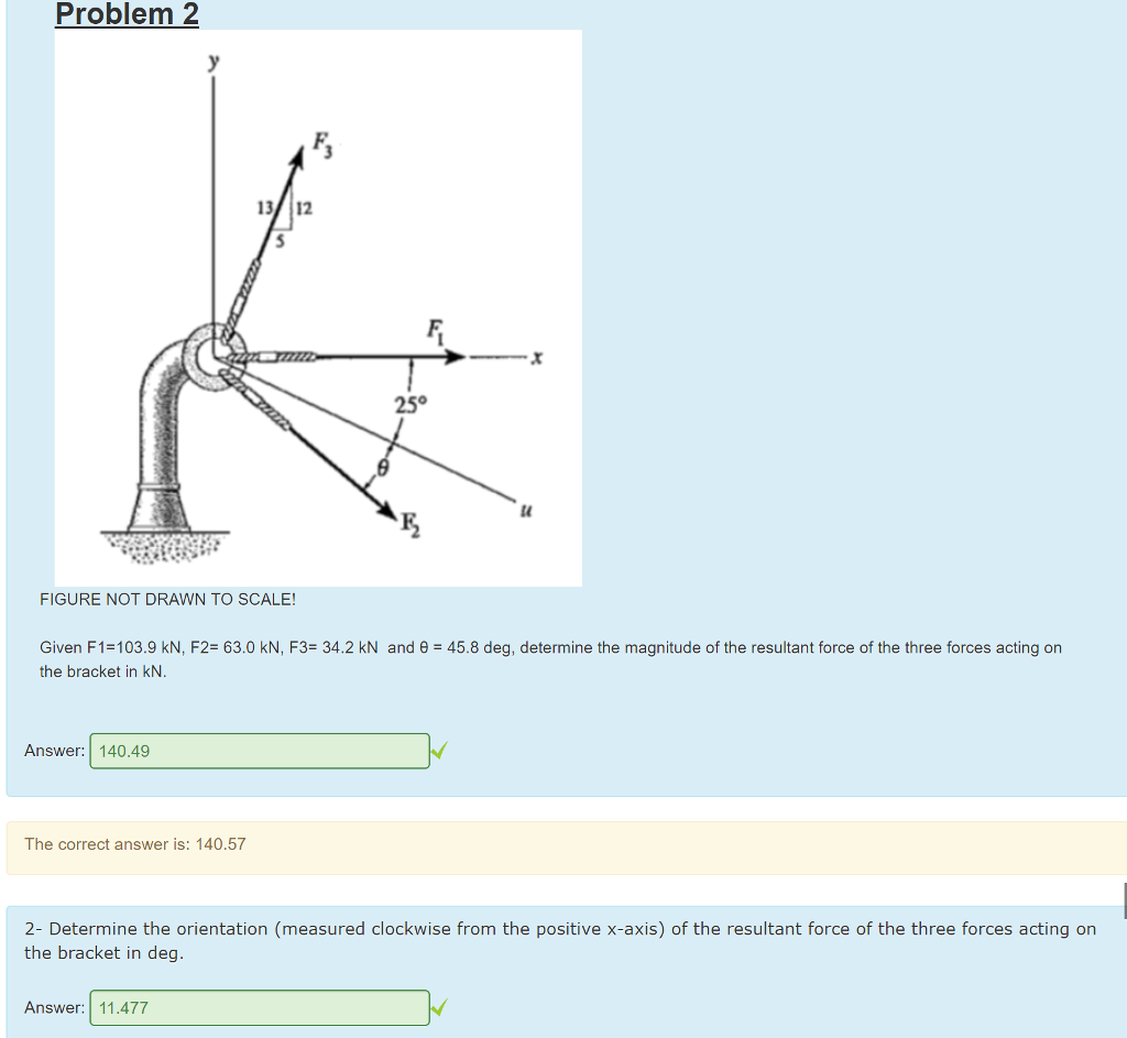 Solved Problem 2 13 12 25 Figure Not Drawn To Scale Gi