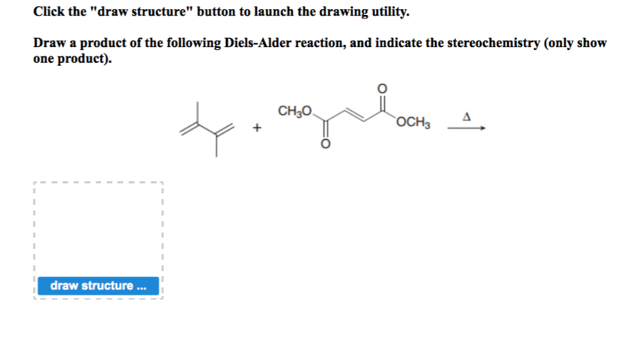 Solved Click The "draw Structure" Button To Launch The Dr