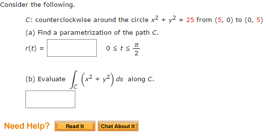 Consider The Following C Counterclockwise Around Chegg Com