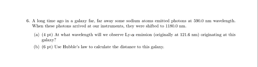 Solved A Long Time Ago In A Galaxy Far Far Away Some Sod Chegg Com