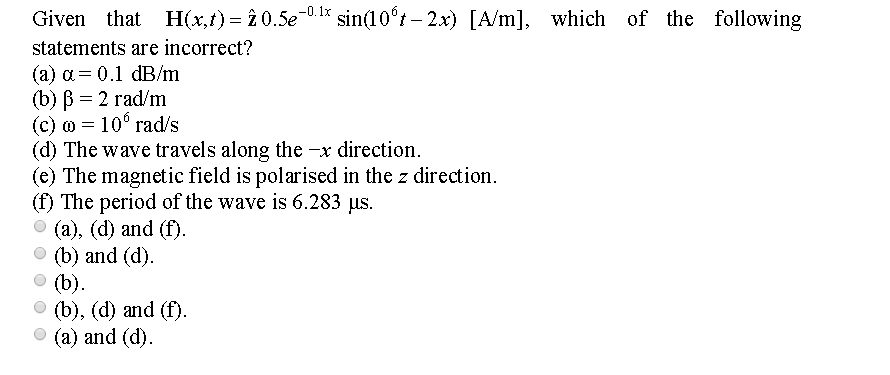 Solved Given That H X T Z Unit Vector 0 5e 0 1x Sin Chegg Com