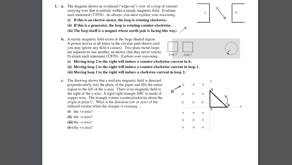 Solved The Diagram Shows An Overhead U0026quot Edge