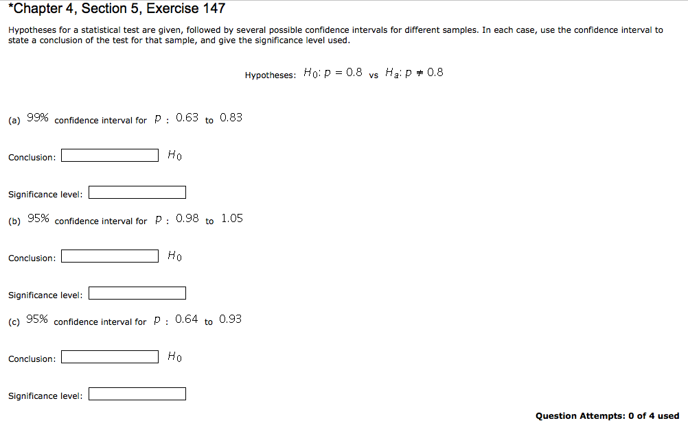 Solved Choices Under Conclusion Are Reject Or Do N