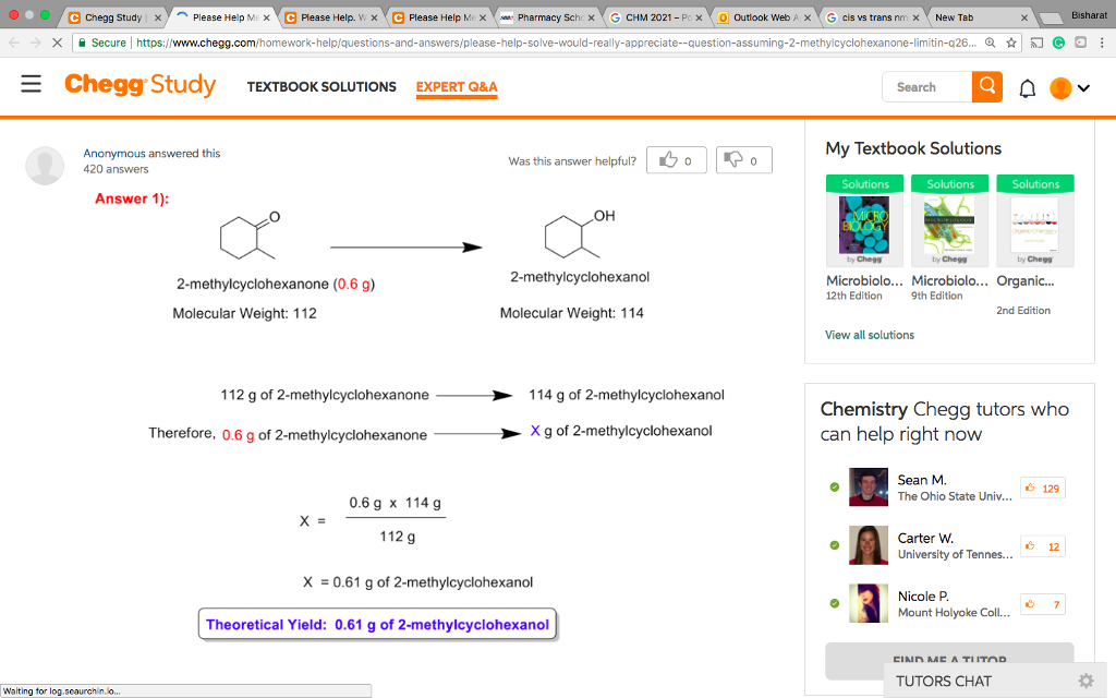 Solved Please Help Why Do We Not Use 1h Nmr To Show If T Chegg Com