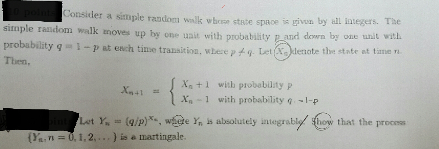 Martingale problem picture