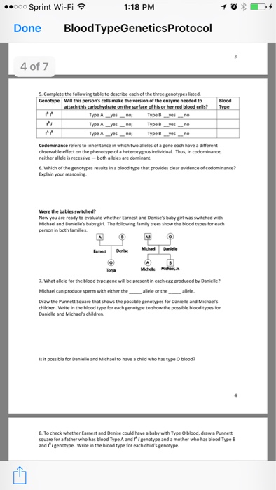 Sprint Wi Fi 1 18 Pm Done Bloodtypegeicsprotocol Chegg 