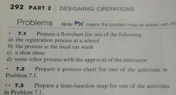 Car Wash Flow Chart