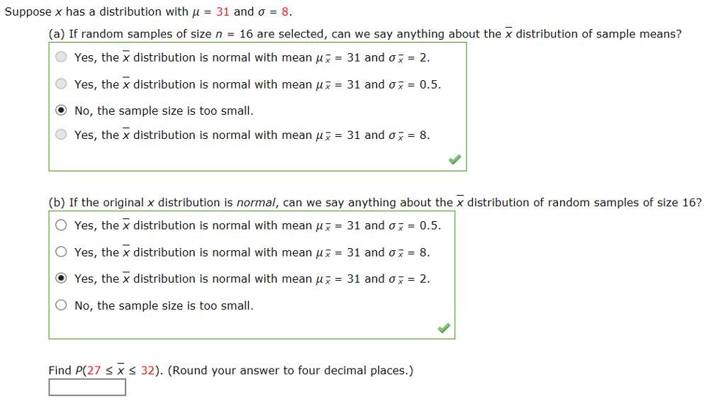 Solved A Random Sample Is Selected From A Population With Chegg Com
