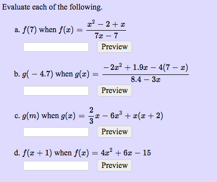 Solved Evaluate Each Of The Following 2 Z Preview 221 Chegg Com