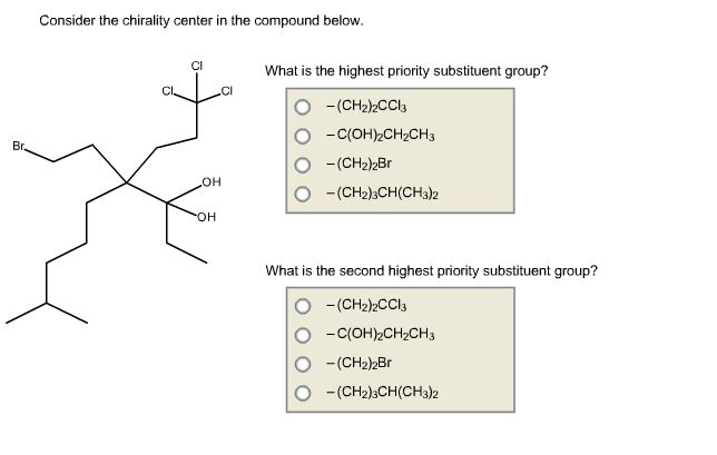 Consider The Chirality Center In The Pound Below Chegg 