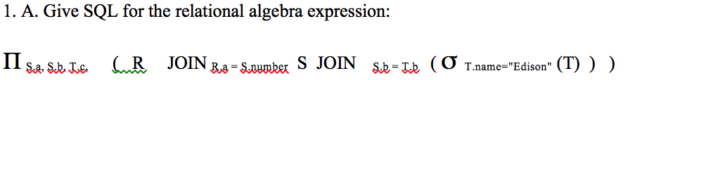 relational algebra questions and answers pdf