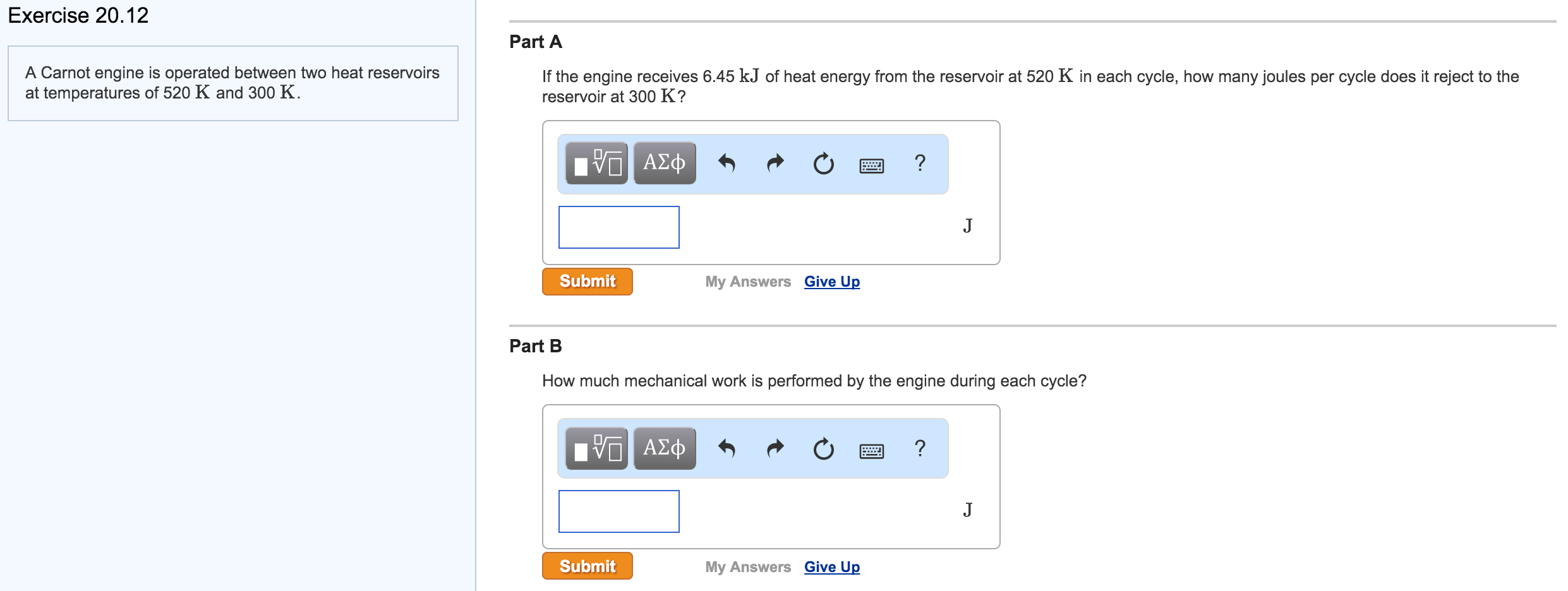 Solved: A Carnot Engine Is Operated Between Two Heat Reser Solved: A Carnot Engine Is Operated Between Two Heat Reser