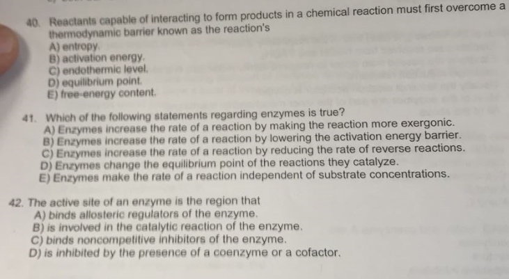Solved Reactants Capable Of Interacting To Form Products Chegg