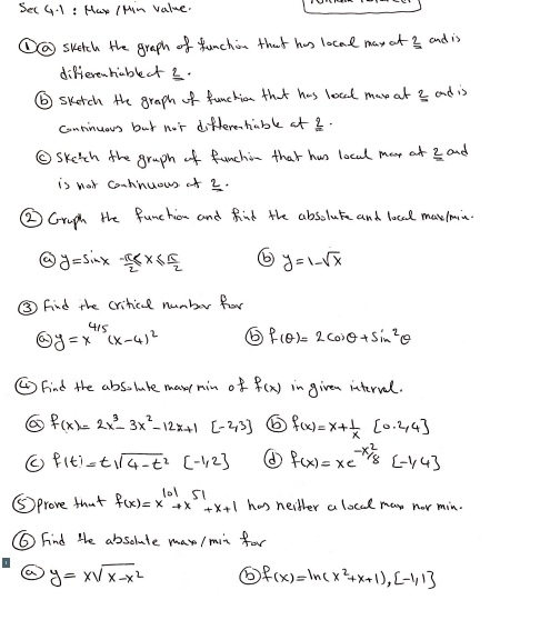 Solved Sketch The Graph Of The Function That Has Local Ma