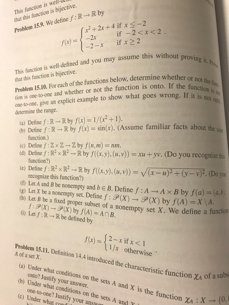 Solved This Function Is Well U That This Function Is Chegg Com