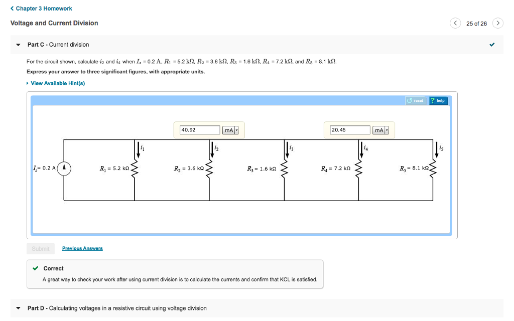 Solved: A. For The Circuit Shown, Calculate V1, V3, And V5... | Chegg.com