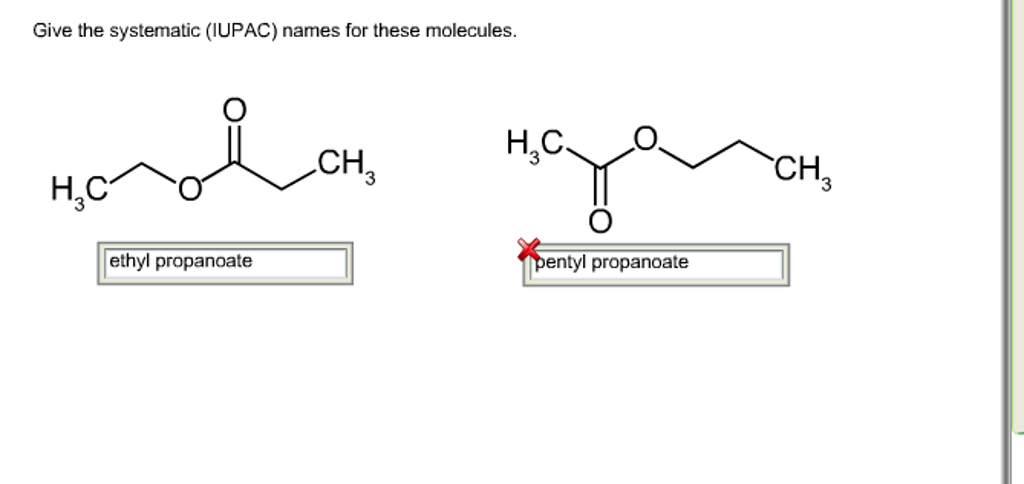 Give The Systematic Iupac Names For These Chegg  Give The Systematic Iupac Names For These Chegg