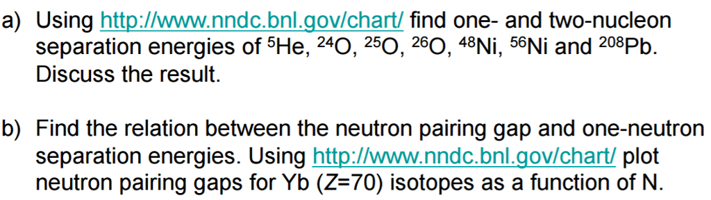 Nndc Chart