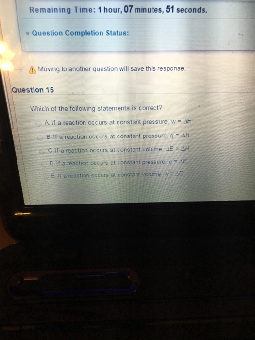 Which Of The Following Statements Is Correct If A Chegg Com