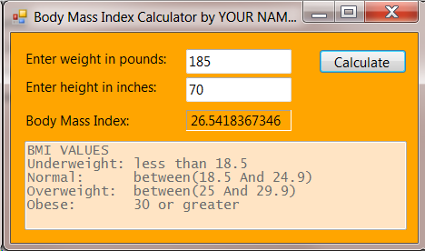 BMI - Basic