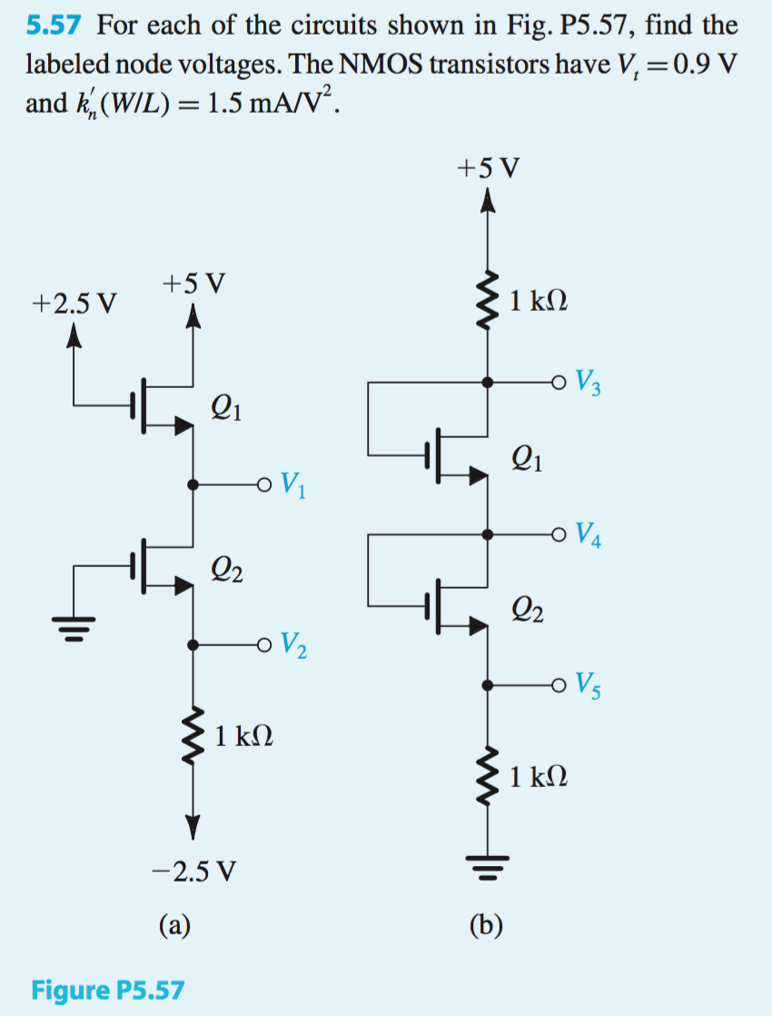 Solved For Each Of The Circuits Shown In Fig P5 57 Find Chegg Com